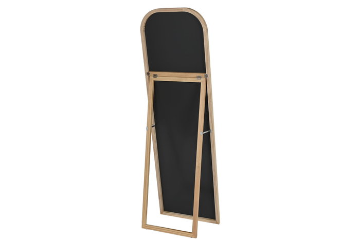 DKD Home Decor Espejo de Vestidor Pino y Cristal Natural 50x40x160 cm