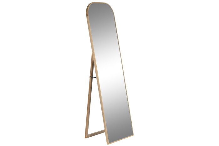 DKD Home Decor Espejo de Vestidor Pino y Cristal Natural 50x40x160 cm