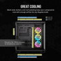 Corsair iCUE LINK 6500X RGB Midi Tower Negro