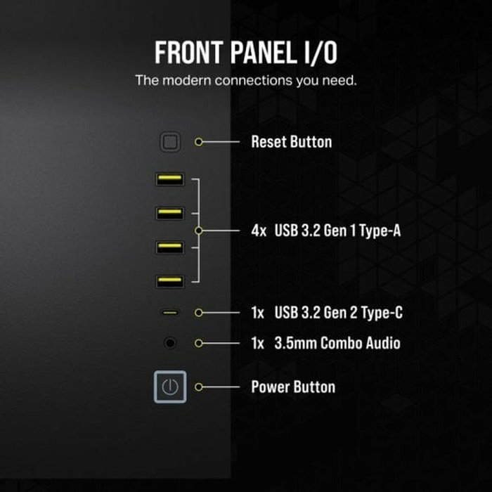 Corsair iCUE LINK 6500X RGB Midi Tower Negro