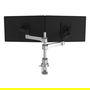 R-GO Monitor Arm R-Go Zepher4 para Monitores de 0" a 32" hasta 8kg por Brazo, 2x TFT, Soporte de Pantalla de Brazo Simple
