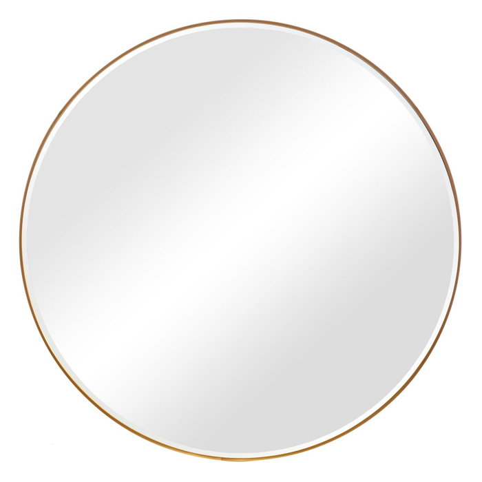 Ixia Espejo Decorativo Oro Aluminio-Cristal 80 x 80 cm Ixia Espejo Decorativo Oro Aluminio-Cristal 80 x 80 cm