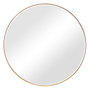 Ixia Espejo Decorativo Oro Aluminio-Cristal 80 x 80 cm