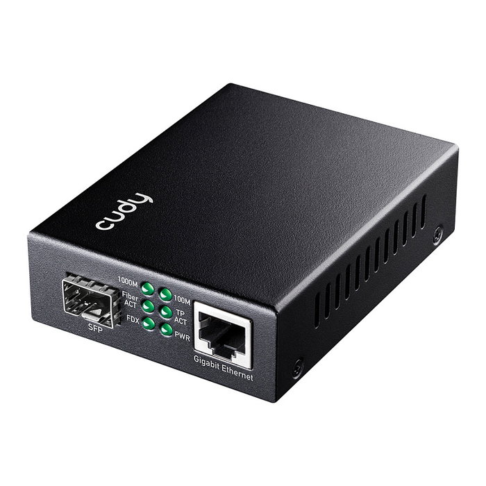 Cudy MC220 Convertidor de Medios Gigabit Ethernet Cudy MC220 Convertidor de Medios Gigabit Ethernet