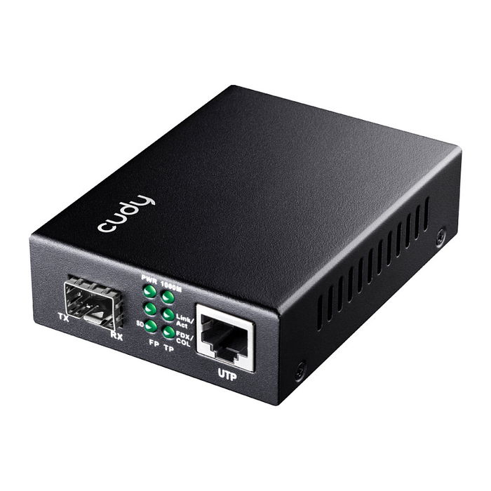 Cudy MC220 Convertidor de Medios Gigabit Ethernet 10/100/1000M Cudy MC220 Convertidor de Medios Gigabit Ethernet 10/100/1000M