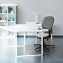 PIQUERAS Y CRESPO Silla de Oficina Jorquera Morada y Negra