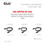 Club 3D CAC-1188 Adaptador Mini DisplayPort a HDMI 2.1 HDR 8K60Hz 0.09m Negro