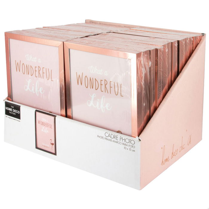 Home Deco Factory Marco Fotos Cobre 10x15 cm
