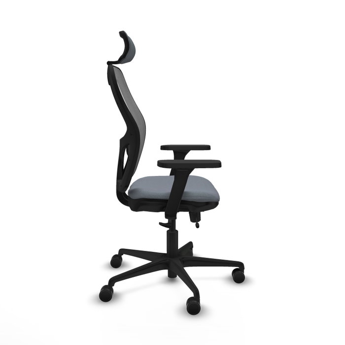 PIQUERAS Y CRESPO Silla de oficina Jorquera con mecanismo Sincro/Traslack Gris PIQUERAS Y CRESPO Silla de oficina Jorquera con mecanismo Sincro/Traslack Gris