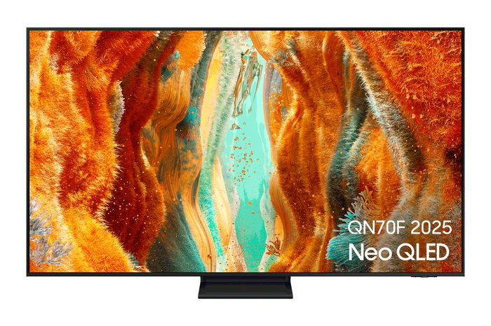 Samsung TV 55" Neo QLED 4K QN70F Smart TV Vision AI 2025 - Procesador NQ4 AI Gen2, 144Hz, Gaming Hub
