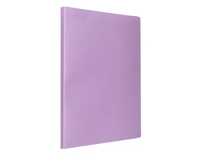 Carpeta Liderpapel Escaparate 20 Fundas Polipropileno DIN A4 Lavanda Opaco
