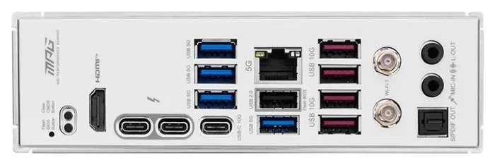 MSI MPG Z890 EDGE TI WIFI Blanco MSI MPG Z890 EDGE TI WIFI Blanco