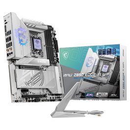 MSI MPG Z890 Edge Ti WiFi Placa Base Intel Z890 LGA 1851 para Core Ultra Serie 2, Wi-Fi 7, Bluetooth 5.4, ATX, Blanco