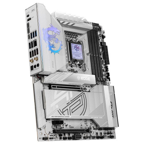 MSI 911-7E19-08S Placa base MPG Z890 EDGE TI WiFi, Intel LGA 1851, Z890, 4x DDR5, Wi-Fi 7 ATX