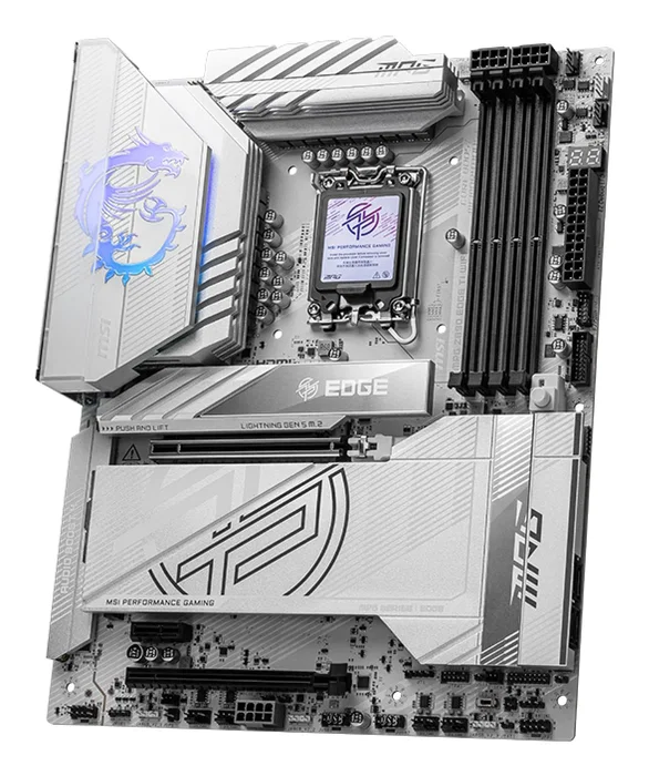 MSI MPG Z890 EDGE TI WIFI Blanco MSI MPG Z890 EDGE TI WIFI Blanco
