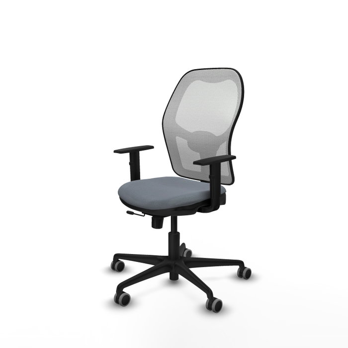 PIQUERAS Y CRESPO Silla de oficina Jorquera Gris y Blanca