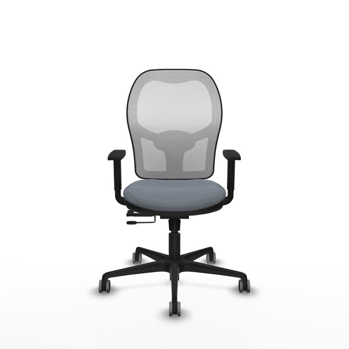 PIQUERAS Y CRESPO Silla de oficina Jorquera Gris y Blanca