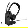 Jabra EV255S5 / 25599-999-889 Headset auricular con micrófono manos libres negro