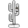 Home Deco Factory Dispensador Cápsulas Cactus Home Deco Art Nespresso