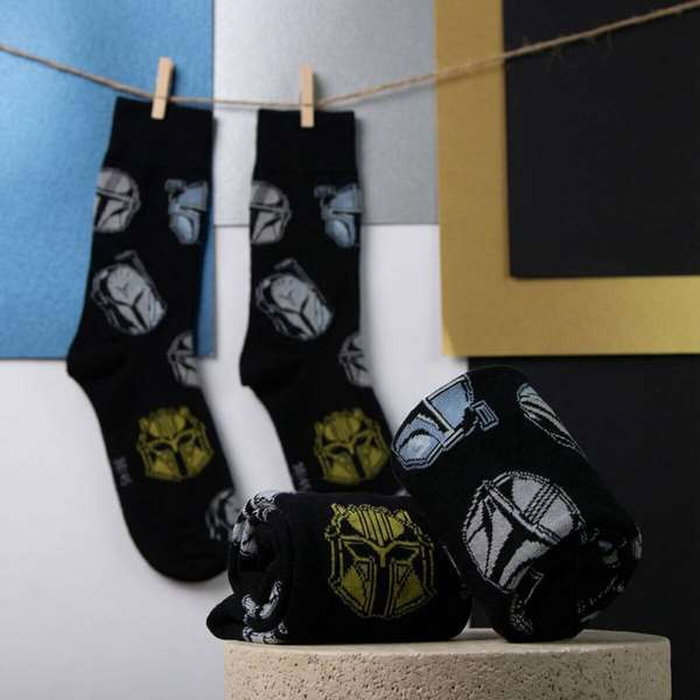 Cerdá Calcetines Star Wars: The Mandalorian Helmets 38-45 Cerdá Calcetines Star Wars: The Mandalorian Helmets 38-45