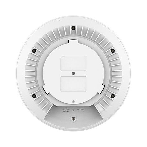 Grandstream GWN7672 Access Point Wi-Fi 7 2x2:2, Bluetooth 5.3, PoE+, 5765 Mbps, Cobertura 175 m², 7 Antenas Internas, Blanco