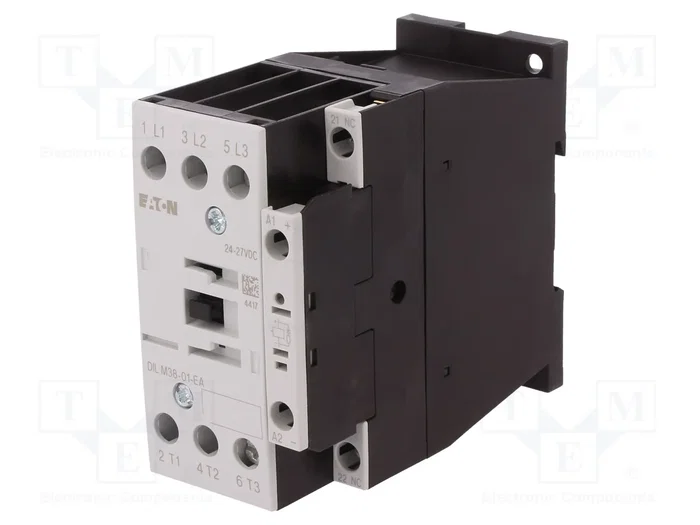 EATON ELECTRIC Contactor DILM38 3-polar 38A 24VDC EATON ELECTRIC Contactor DILM38 3-polar 38A 24VDC