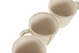 DKD Home Decor Mug Urban Liangfeng 26 Beige 160ml Set 6