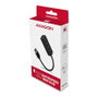 Axagon HUE-M1A Mini Hub USB Superspeed con 4 puertos USB 3.0, 20cm, negro