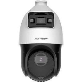 Hikvision Cámara de Seguridad Domo IP PTZ TandemVu 2MP DarkFighter ColorVu Zoom Óptico 25x IR100m Luz Blanca 30m WDR IP66 Audio Alarma PoE+