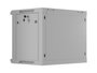 Lanberg Armario Rack de Pared 19 pulgadas 9U 600x450 gris con puertas perforadas