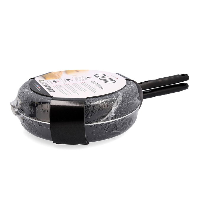 Sarten Doble Aluminio Estampado Gastro Fun Quid 28 cm (6 Unidades)