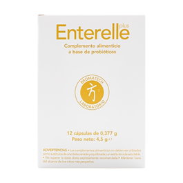 Bromatech Enterelle Plus 12 cápsulas - Probiótico para Equilibrio Intestinal