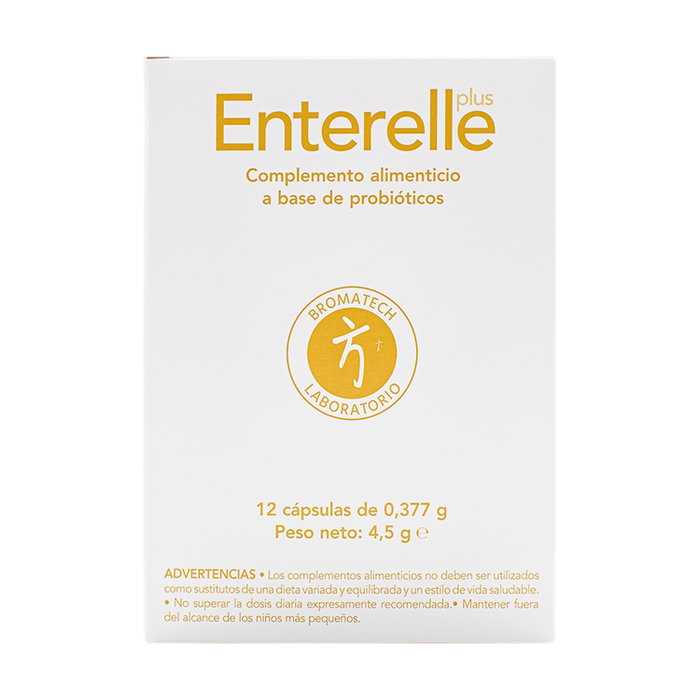 Bromatech Enterelle Plus 12 cápsulas - Probiótico para Equilibrio Intestinal Bromatech Enterelle Plus 12 cápsulas - Probiótico para Equilibrio Intestinal