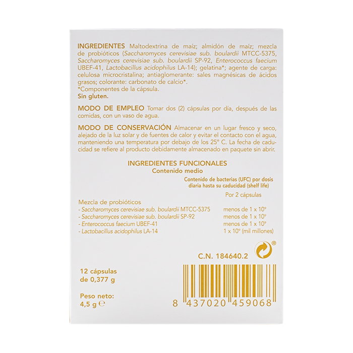 Bromatech Enterelle Plus 12 cápsulas