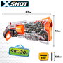 X-Shot Skins Lock Baster Pistola de dardos con sistema de bloqueo