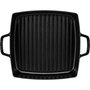 Staub Sartén de Parrilla Cuadrada de 28 cm para Inducción, Negro