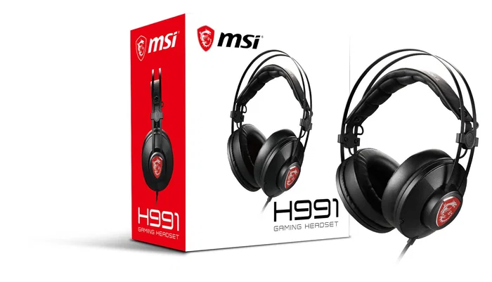 MSI H991 Auriculares Gaming Alámbrico para Diadema - Circumaural, Frecuencia 20-20000 Hz, 32 Ohm, Negro - Con Micrófono Integrado, Conector 3.5 mm (s37-21000a1-v33) MSI H991 Auriculares Gaming Alámbrico para Diadema - Circumaural, Frecuencia 20-20000 Hz, 32 Ohm, Negro - Con Micrófono Integrado, Conector 3.5 mm (s37-21000a1-v33)