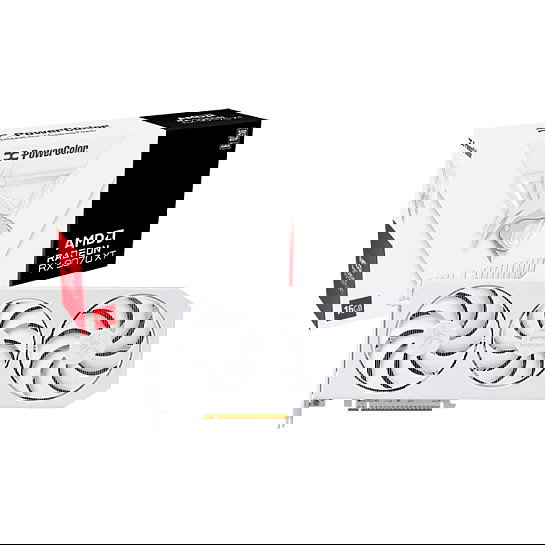 PowerColor RX 9070 XT 16GB GDDR6 3Fan Spectral White OC Tarjeta Gráfica PowerColor RX 9070 XT 16GB GDDR6 3Fan Spectral White OC Tarjeta Gráfica