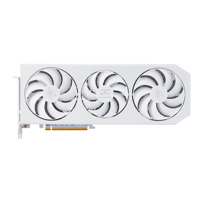 PowerColor Hellhound Radeon RX 9070 XT Spectral White OC 16GB GDDR6