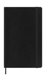 Moleskine DSB18WN3Y26 Agenda Semanal 18 Meses L (13 x 21 cm) Negra Tapa Blanda