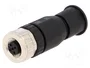 HARTING Conector M12 Hembra 5 Pines Recto IP67