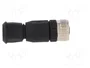 HARTING Conector M12 Hembra 5 Pines Recto IP67
