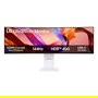LG 49U950A-W Monitor Gaming 49" Dual QHD 5120x1440 Nano IPS Curvo 32:9 144Hz 5ms HDR400 G-Sync FreeSync Premium Pro 2x HDMI 2.1 DisplayPort USB-C 90W Altavoces 10W VESA Negro