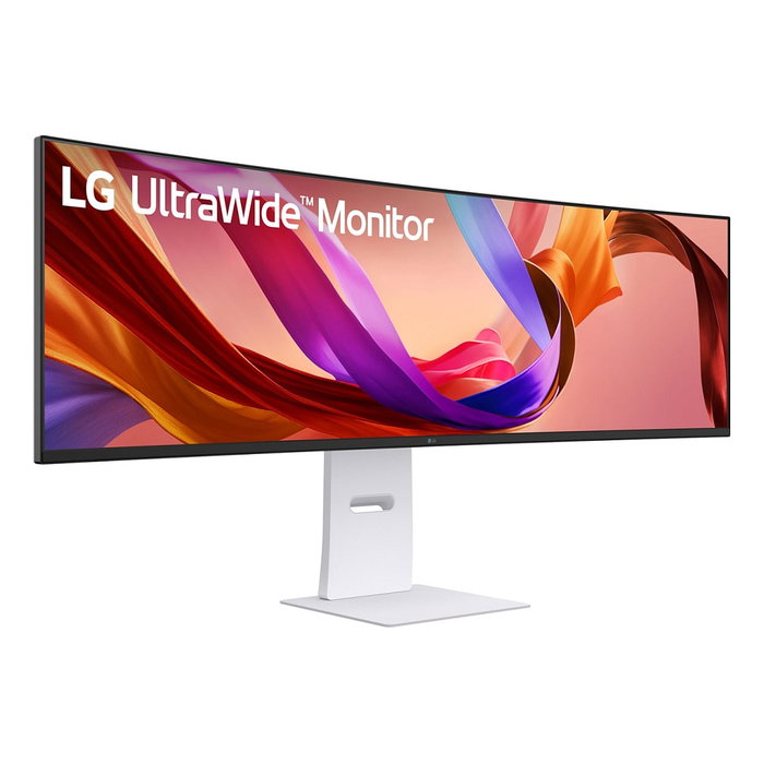 LG 49U950A-W Monitor Gaming 49" Dual QHD 5120x1440 Nano IPS Curvo 32:9 144Hz 5ms HDR400 G-Sync FreeSync Premium Pro 2x HDMI 2.1 DisplayPort USB-C 90W Altavoces 10W VESA Negro