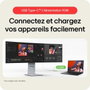LG Monitor 49U950A-W UltraWide Curvo 49 pulg Dual QHD 144 Hz Nano IPS