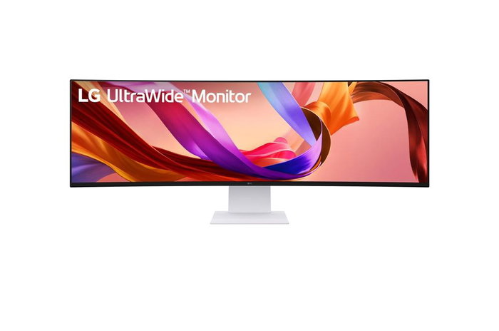 LG Monitor Curvo Ultrawide 49U950A-W 49" DQHD IPS Nano 144Hz HDR400 USB-C 90W G-Sync Compatible FreeSync Premium