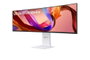 LG Monitor Curvo Ultrawide 49U950A-W 49" DQHD IPS Nano 144Hz HDR400 USB-C 90W G-Sync Compatible FreeSync Premium