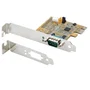 StarTech.com Tarjeta de Puerto Serie PCIe 1x - 1 Puerto RS-232 DB9, UART 16C1050, 921.6 Kbps, Soporte Low Profile, Chipset ASIX AX99100, Compatible con Windows y Linux