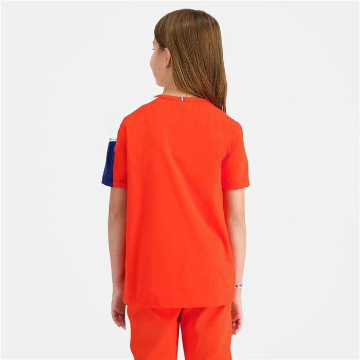 Camiseta de Manga Corta Infantil Le coq sportif 2310049 Naranja Camiseta de Manga Corta Infantil Le coq sportif 2310049 Naranja