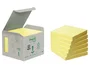 Post-it Bloc de notas adhesivas quita y pon reciclada 654 torre 76 x 76 mm 16 blocs Amarillo 100 hojas